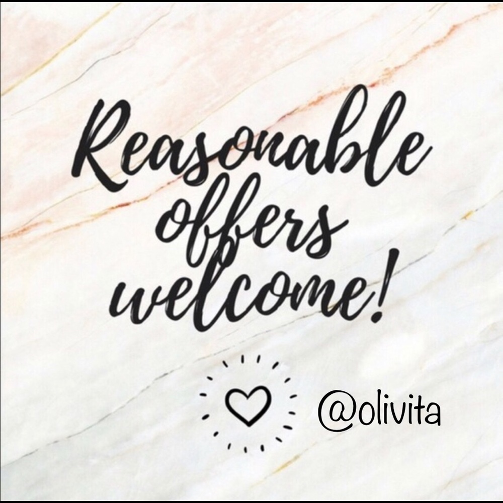 Happy to get reasonable offers!